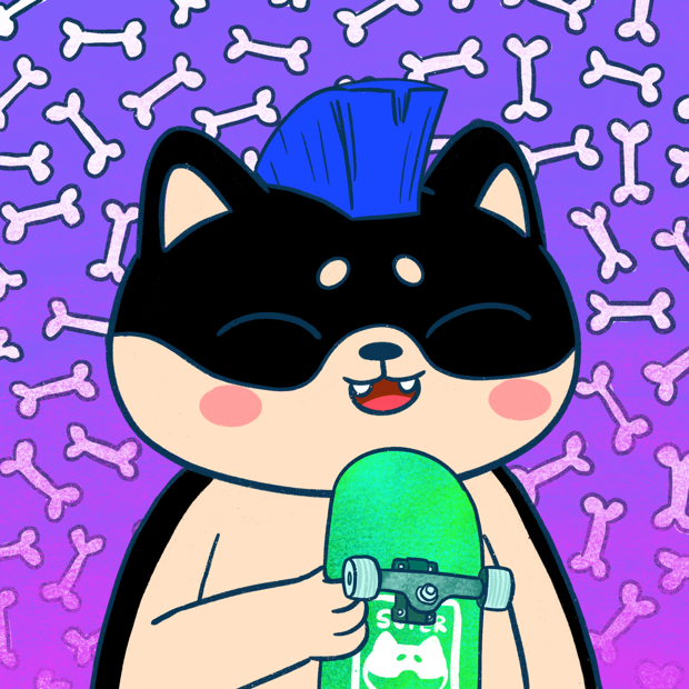 SUZIE - Super Shiba Club - Super Shiba #1968 - NFT # 1968