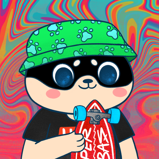 SUZIE - Super Shiba Club - Super Shiba #1990 - NFT # 1990