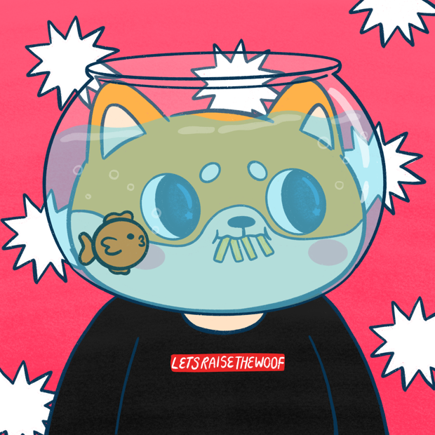 SUZIE - Super Shiba Club - Super Shiba #1992 - NFT # 1992