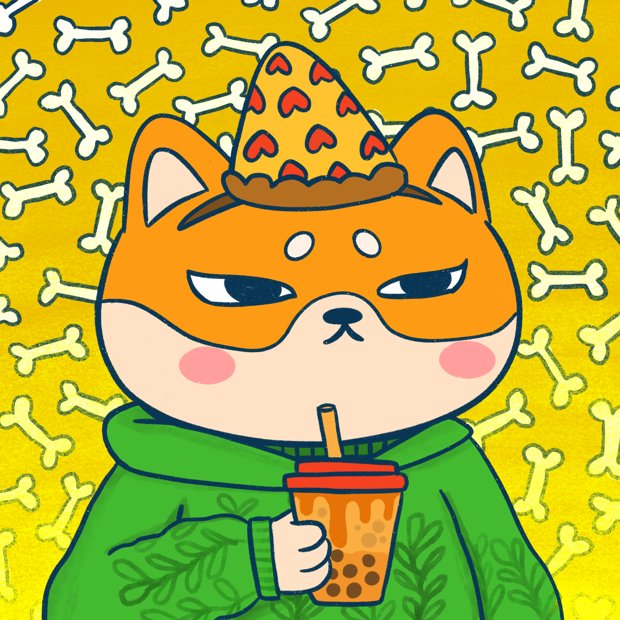 SUZIE - Super Shiba Club - Super Shiba #2096 - NFT # 2096