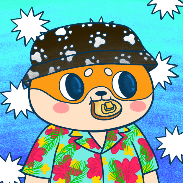 SUZIE - Super Shiba Club - Super Shiba #2406 - NFT # 2406