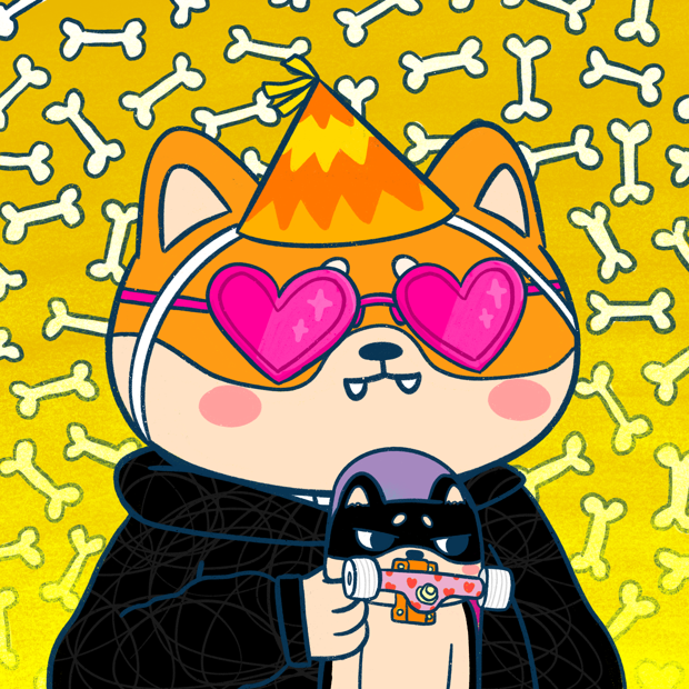 SUZIE - Super Shiba Club - Super Shiba #243 - NFT # 243