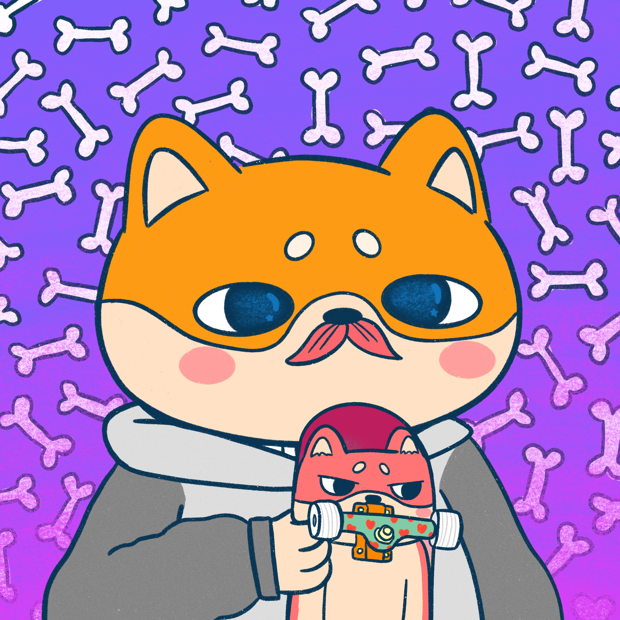 SUZIE - Super Shiba Club - Super Shiba #25 - NFT # 25