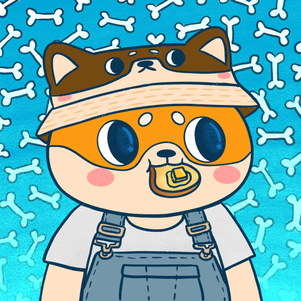 SUZIE - Super Shiba Club - Super Shiba #2624 - NFT # 2624