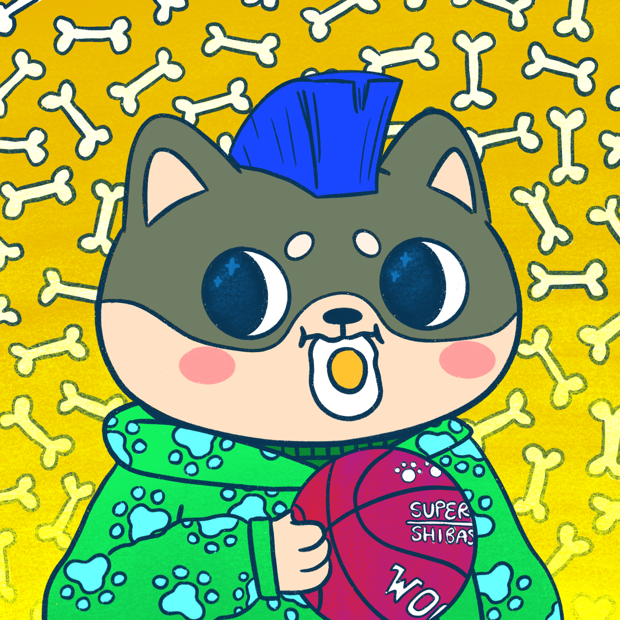 SUZIE - Super Shiba Club - Super Shiba #2654 - NFT # 2654