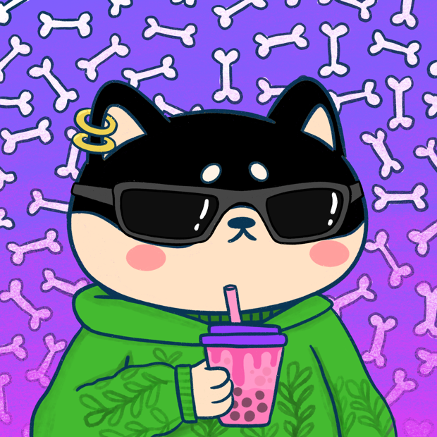 SUZIE - Super Shiba Club - Super Shiba #2858 - NFT # 2858