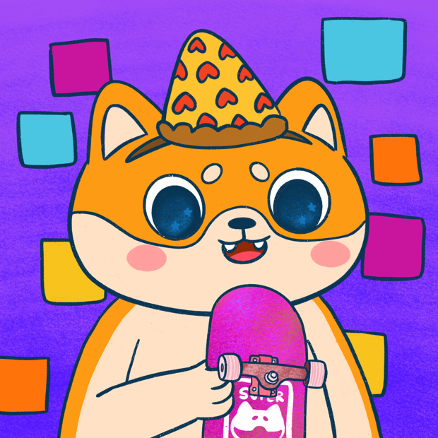 SUZIE - Super Shiba Club - Super Shiba #2982 - NFT # 2982