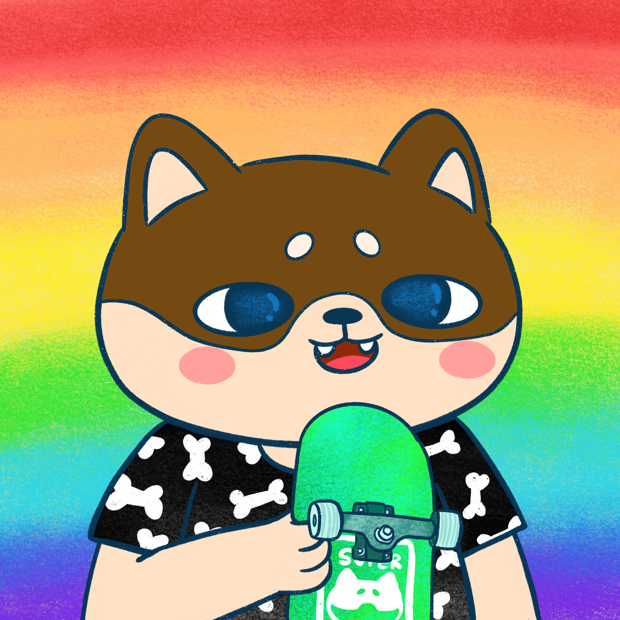 SUZIE - Super Shiba Club - Super Shiba #299 - NFT # 299