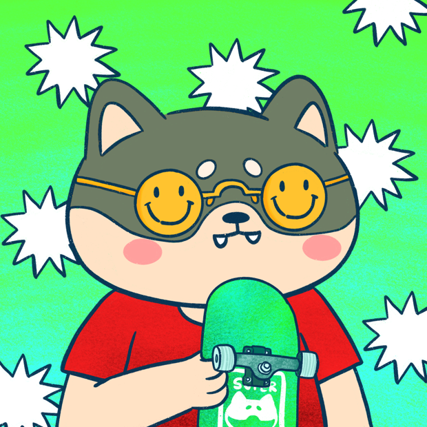 SUZIE - Super Shiba Club - Super Shiba #3017 - NFT # 3017