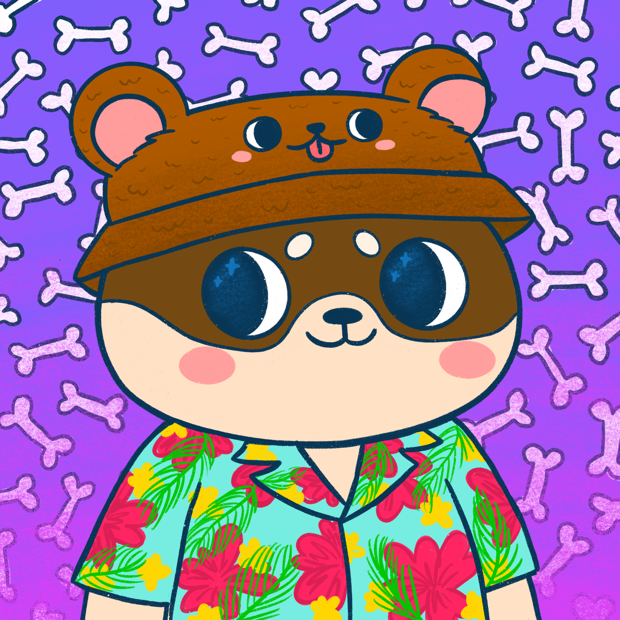 SUZIE - Super Shiba Club - Super Shiba #3034 - NFT # 3034