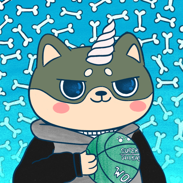 SUZIE - Super Shiba Club - Super Shiba #3044 - NFT # 3044