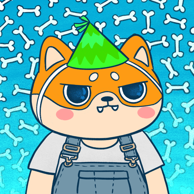 SUZIE - Super Shiba Club - Super Shiba #3072 - NFT # 3072