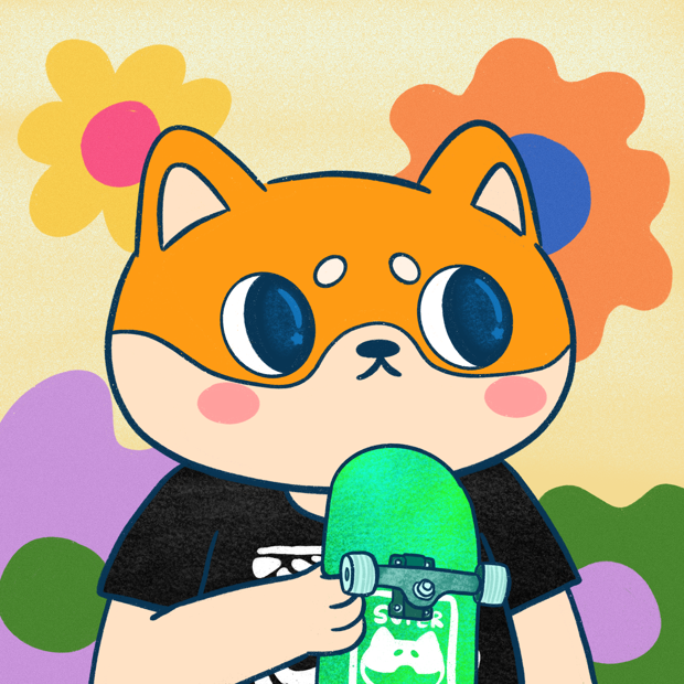 SUZIE - Super Shiba Club - Super Shiba #3107 - NFT # 3107