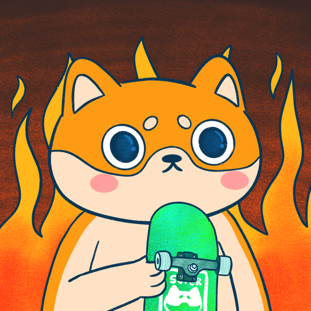 SUZIE - Super Shiba Club - Super Shiba #3112 - NFT # 3112