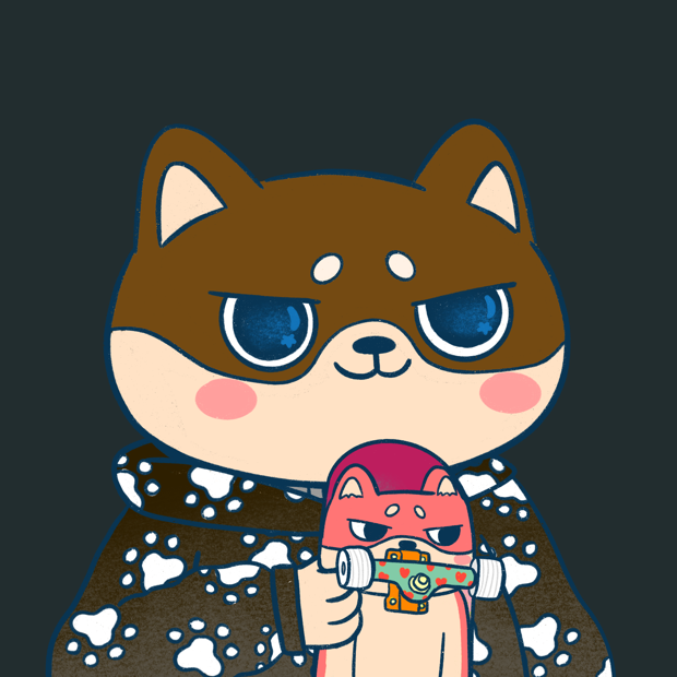 SUZIE - Super Shiba Club - Super Shiba #3117 - NFT # 3117