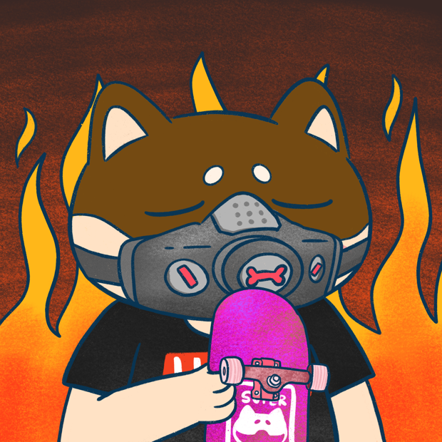 SUZIE - Super Shiba Club - Super Shiba #3185 - NFT # 3185