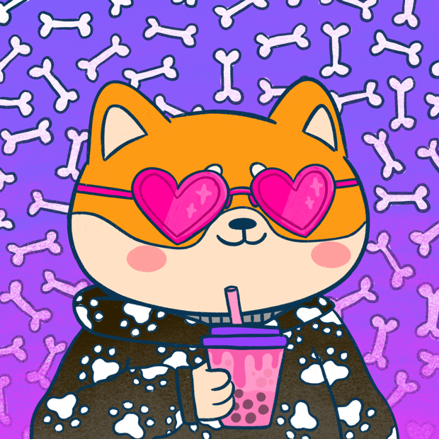 SUZIE - Super Shiba Club - Super Shiba #3260 - NFT # 3260