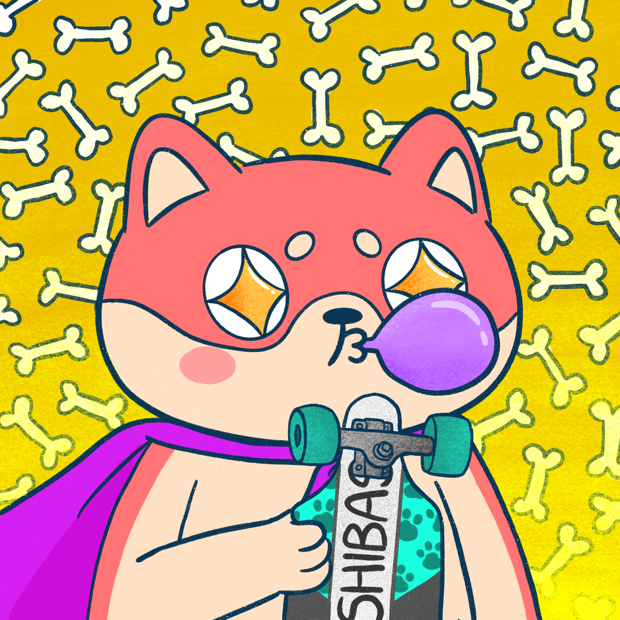 SUZIE - Super Shiba Club - Super Shiba #3307 - NFT # 3307