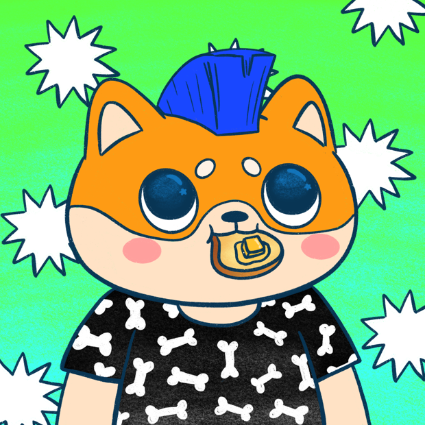 SUZIE - Super Shiba Club - Super Shiba #3443 - NFT # 3443