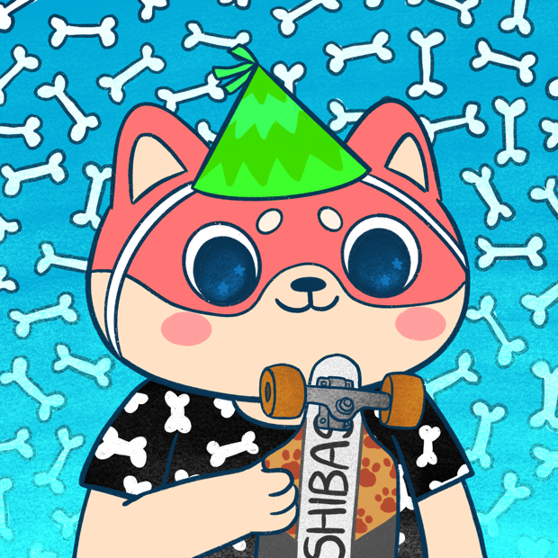 SUZIE - Super Shiba Club - Super Shiba #3453 - NFT # 3453