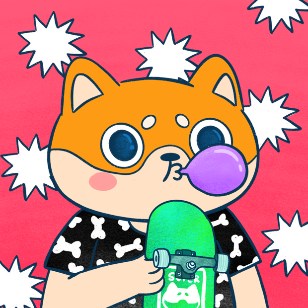 SUZIE - Super Shiba Club - Super Shiba #3501 - NFT # 3501