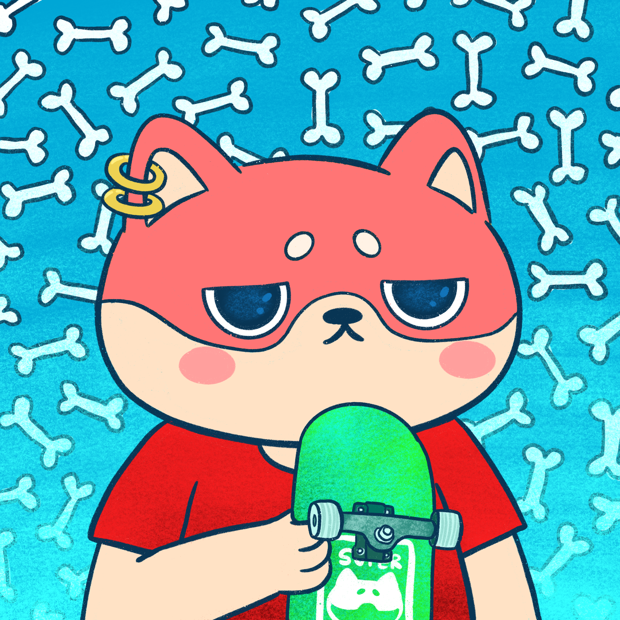 SUZIE - Super Shiba Club - Super Shiba #3601 - NFT # 3601