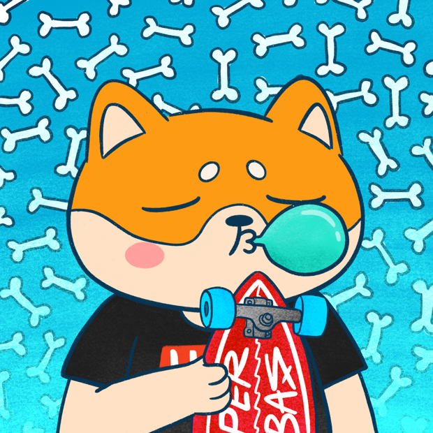 SUZIE - Super Shiba Club - Super Shiba #376 - NFT # 376