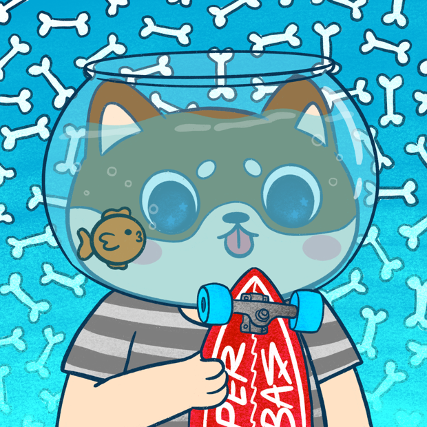 SUZIE - Super Shiba Club - Super Shiba #3804 - NFT # 3804