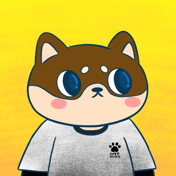 SUZIE - Super Shiba Club - Super Shiba #3855 - NFT # 3855