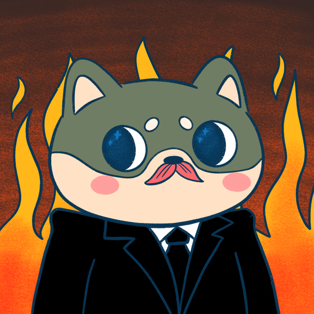 SUZIE - Super Shiba Club - Super Shiba #3858 - NFT # 3858