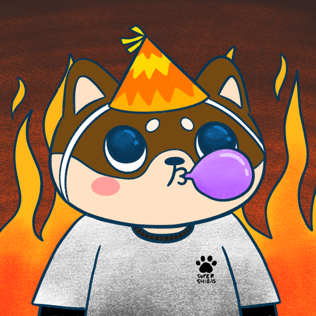 SUZIE - Super Shiba Club - Super Shiba #3890 - NFT # 3890