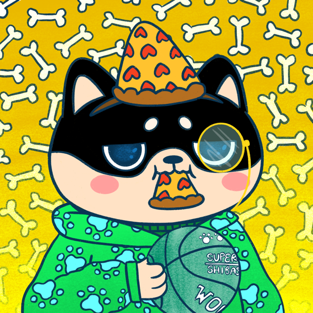 SUZIE - Super Shiba Club - Super Shiba #393 - NFT # 393