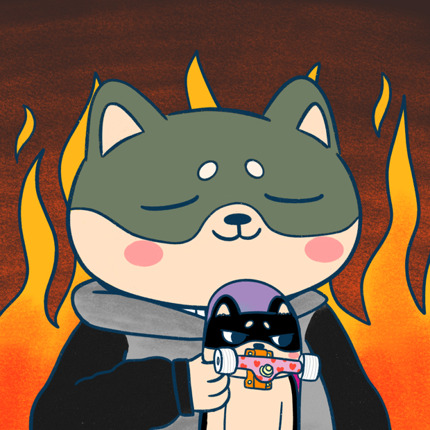 SUZIE - Super Shiba Club - Super Shiba #3972 - NFT # 3972