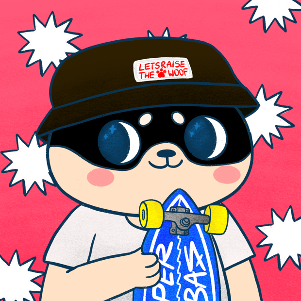 SUZIE - Super Shiba Club - Super Shiba #4076 - NFT # 4076