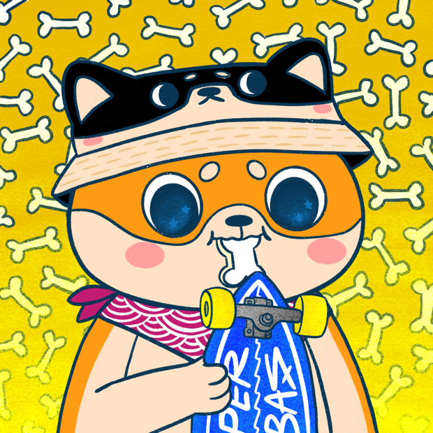 SUZIE - Super Shiba Club - Super Shiba #4088 - NFT # 4088