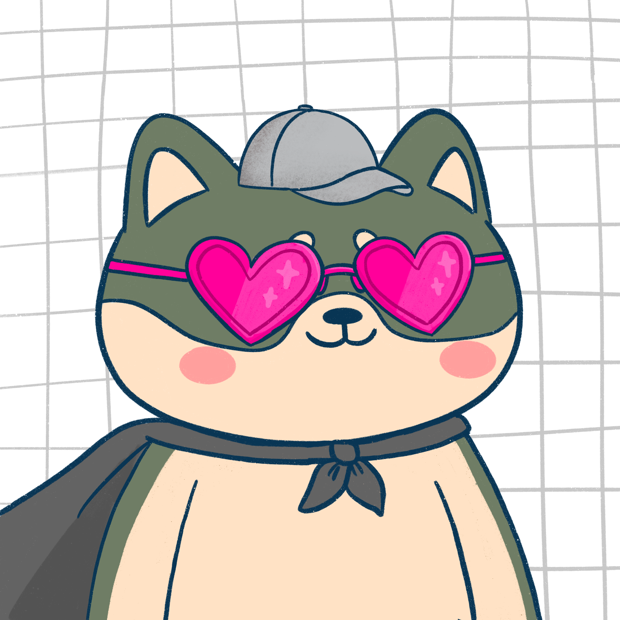 SUZIE - Super Shiba Club - Super Shiba #4105 - NFT # 4105