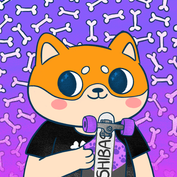 SUZIE - Super Shiba Club - Super Shiba #4180 - NFT # 4180