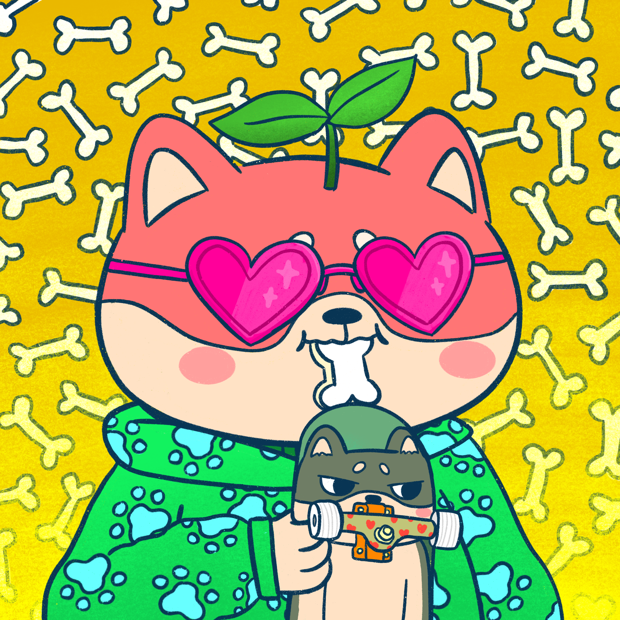 SUZIE - Super Shiba Club - Super Shiba #4182 - NFT # 4182