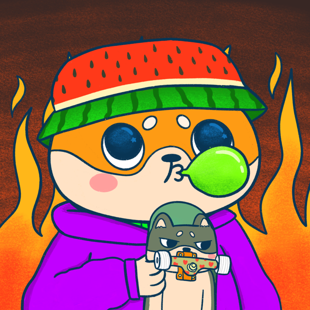 SUZIE - Super Shiba Club - Super Shiba #420 - NFT # 420