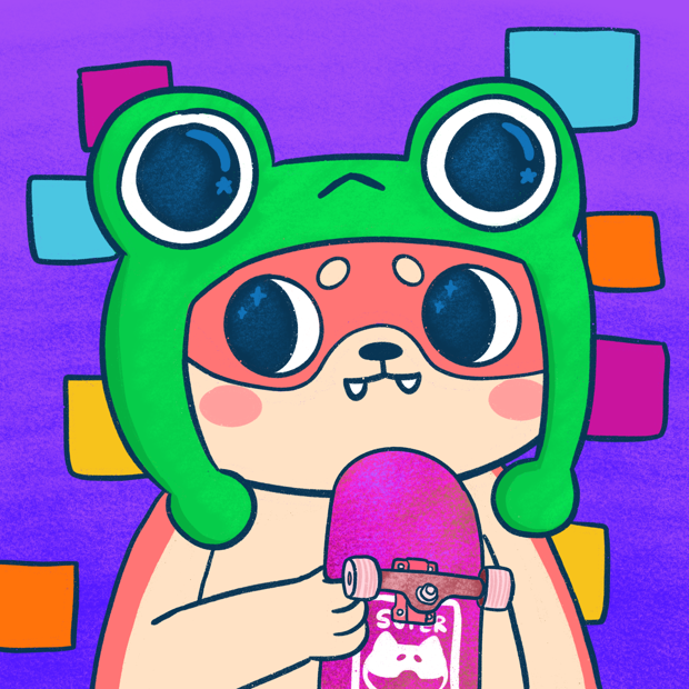 SUZIE - Super Shiba Club - Super Shiba #4350 - NFT # 4350