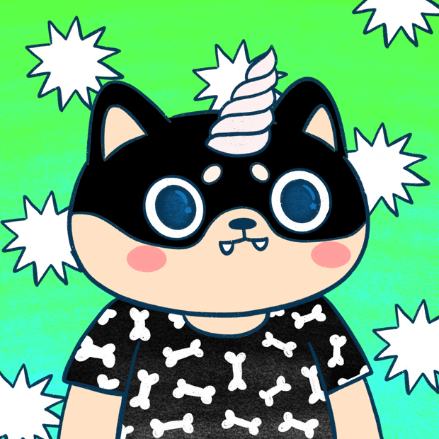 SUZIE - Super Shiba Club - Super Shiba #4358 - NFT # 4358