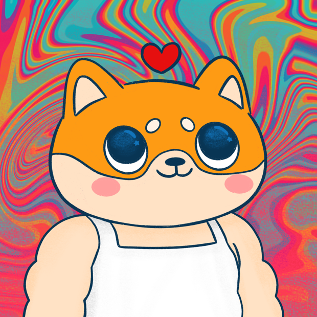 SUZIE - Super Shiba Club - Super Shiba #4444 - NFT # 4444