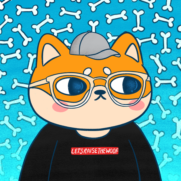 SUZIE - Super Shiba Club - Super Shiba #4450 - NFT # 4450