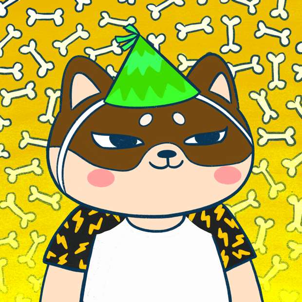 SUZIE - Super Shiba Club - Super Shiba #4487 - NFT # 4487