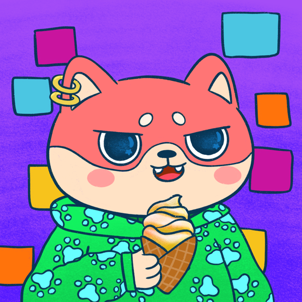 SUZIE - Super Shiba Club - Super Shiba #4492 - NFT # 4492