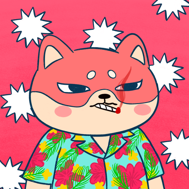 SUZIE - Super Shiba Club - Super Shiba #4500 - NFT # 4500