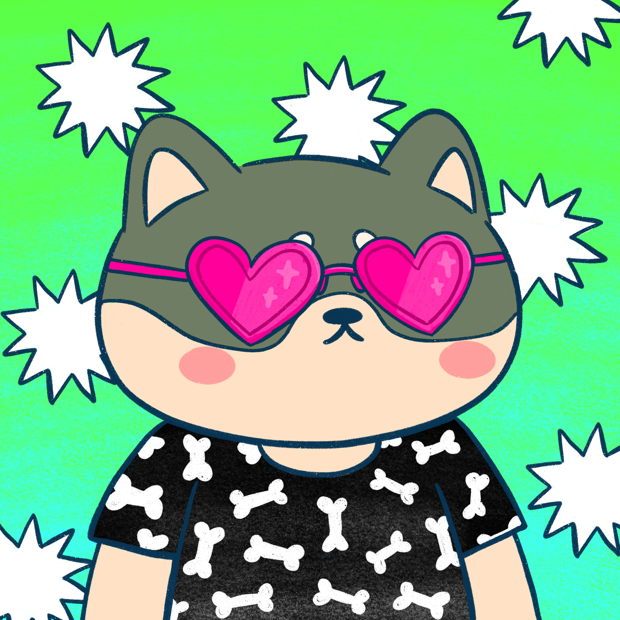 SUZIE - Super Shiba Club - Super Shiba #4502 - NFT # 4502