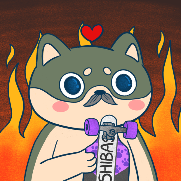 SUZIE - Super Shiba Club - Super Shiba #4543 - NFT # 4543