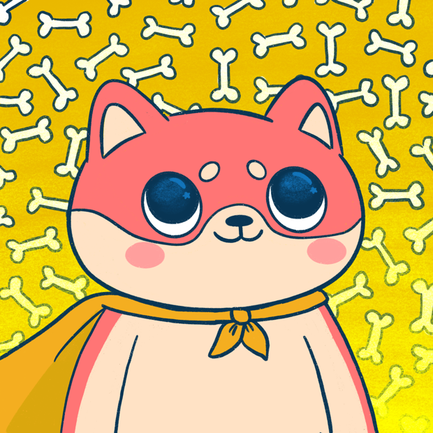 SUZIE - Super Shiba Club - Super Shiba #4555 - NFT # 4555