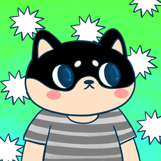 SUZIE - Super Shiba Club - Super Shiba #4618 - NFT # 4618